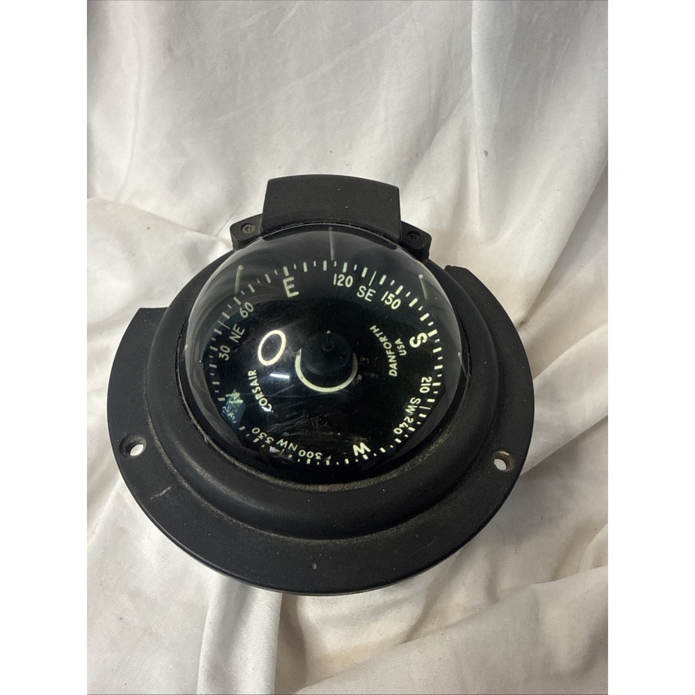 VTG DANFORTH CORSAIR Fluid COMPASS Boat, Sailing Navigation Made USA Works